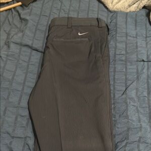 Nike Black  golf Pinstripe Pants